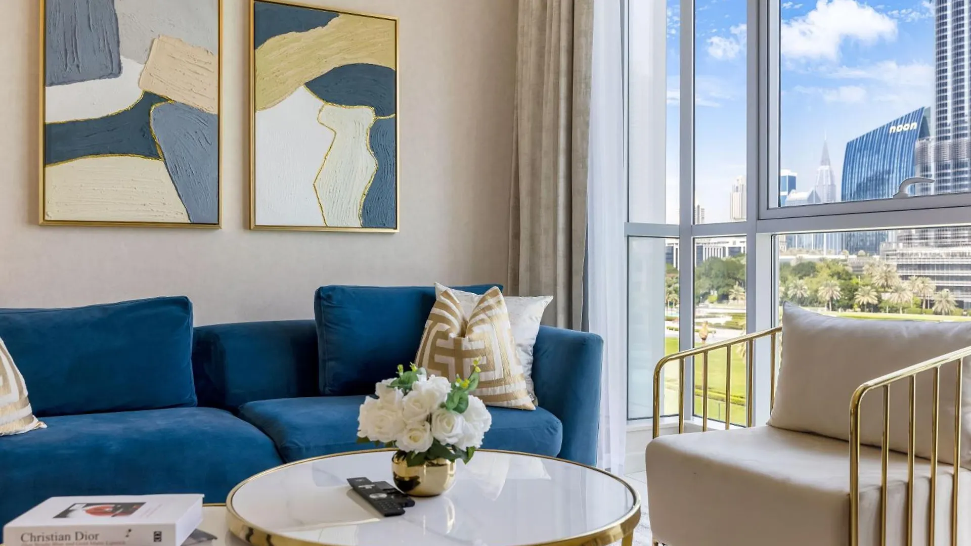 Durrani Homes - The Luxe 3Br With Burj Khalifa And Fountain View - Third Room Without Partition Dubai United Arab Emirates